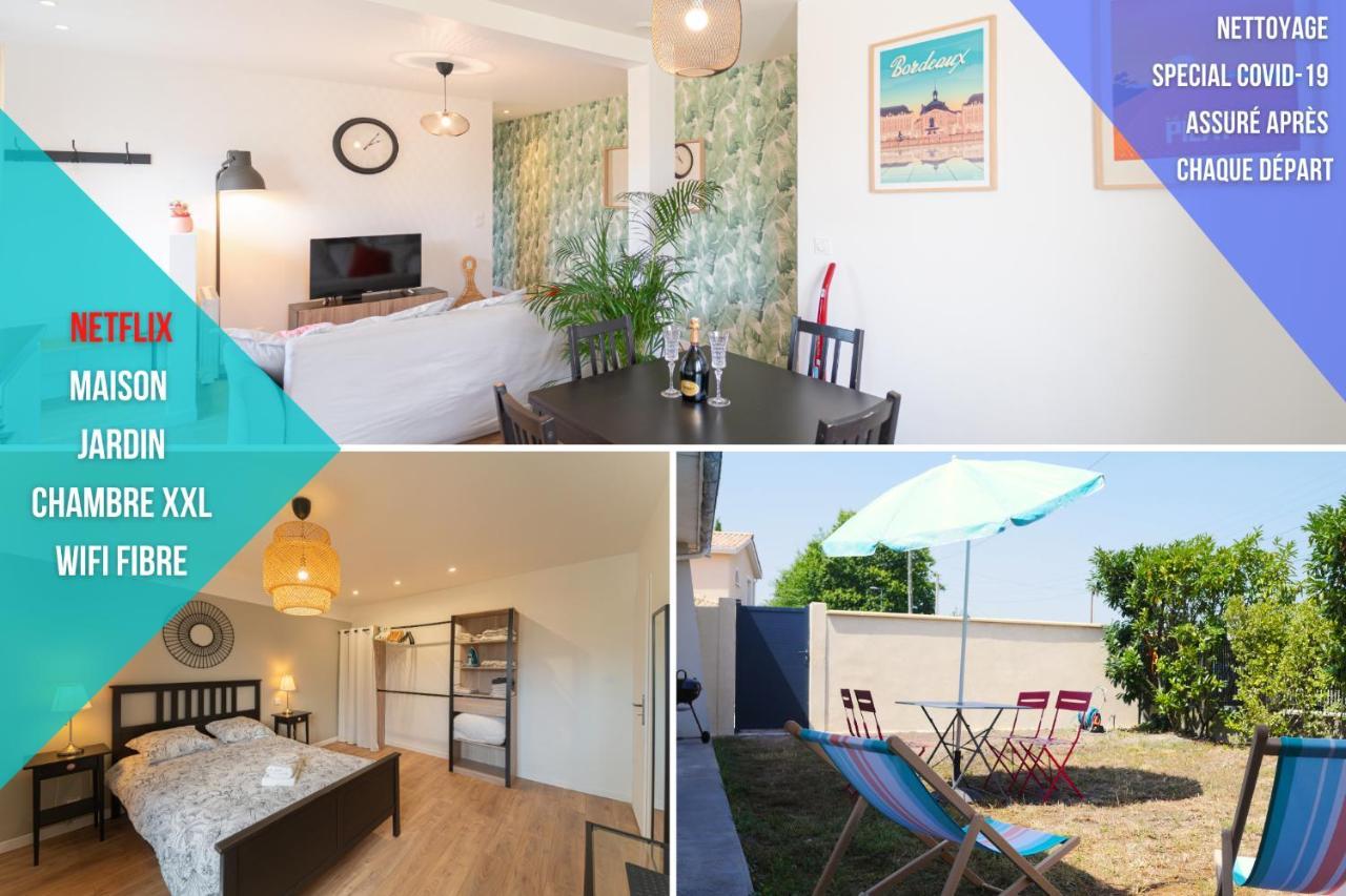 La Capeyronnaise - Maison Cosy - Jardin Merignac  Luaran gambar